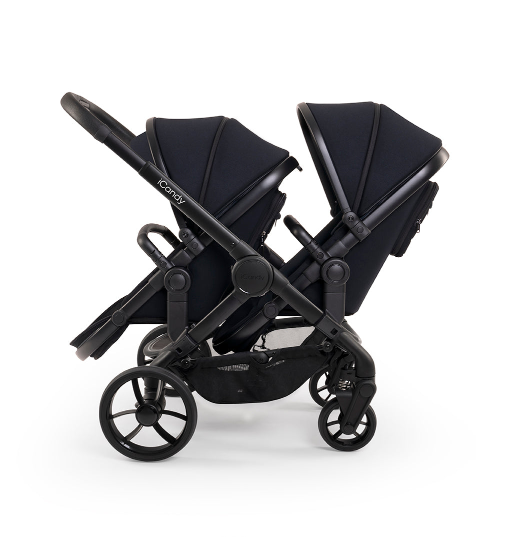 iCandy Peach 7 Double Pushchair - Black Edition 8
