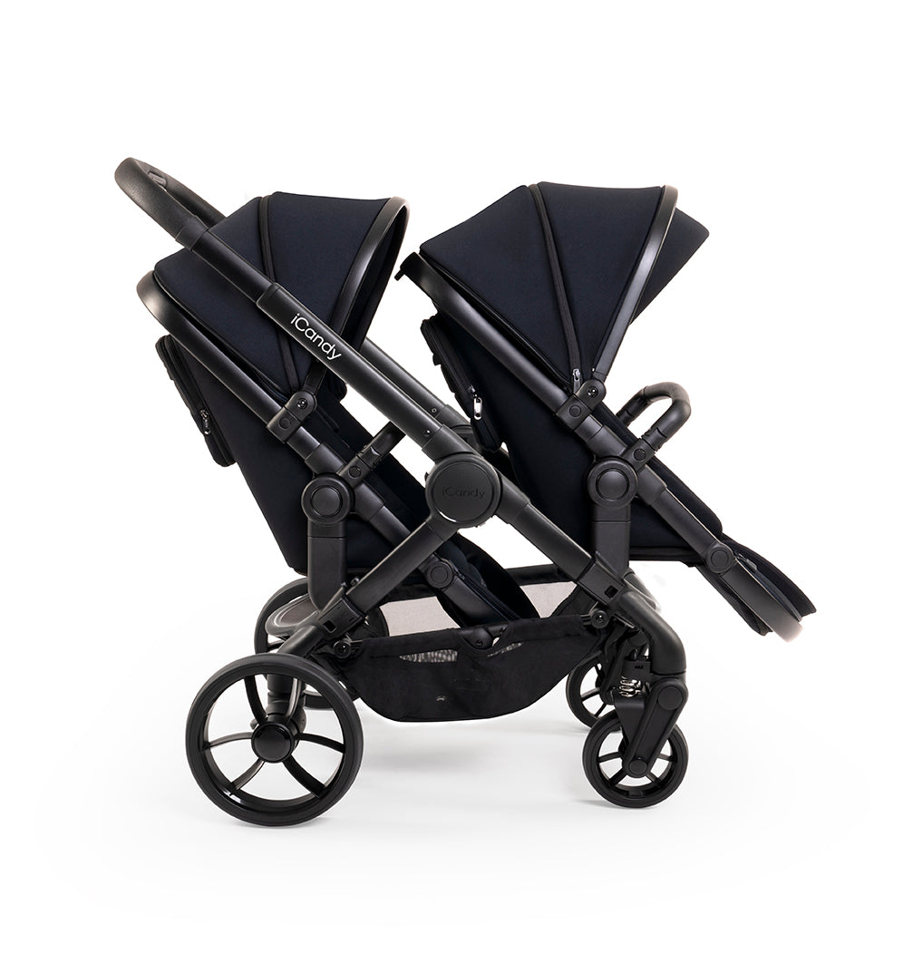 iCandy Peach 7 Double Pushchair - Black Edition 9