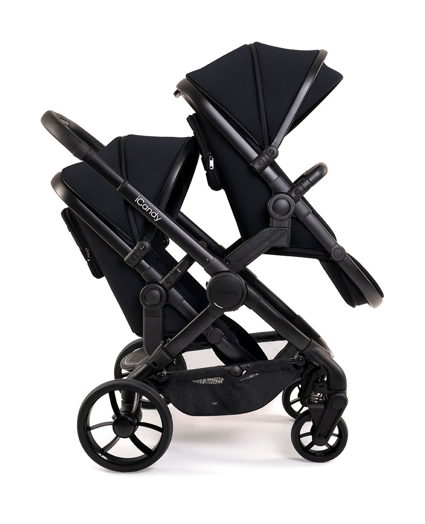 iCandy Peach 7 Double Pushchair - Black Edition 10