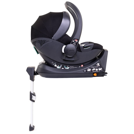 iCandy Peach 7 Twin Pushchair Travel System Bundle with Cocoon iSize Car Seat & Base - Coco 8