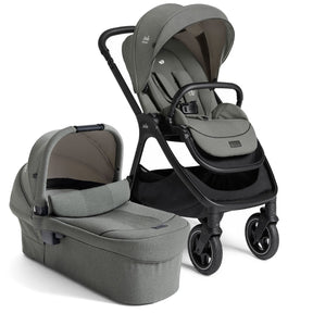 Joie Finiti Signature Pushchair & Ramble XL Carrycot - Evergreen 1