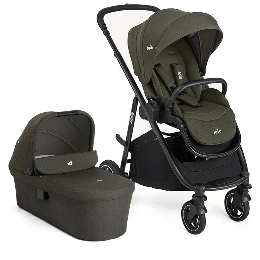 Joie Versatrax with Ramble XL Carrycot - Fern