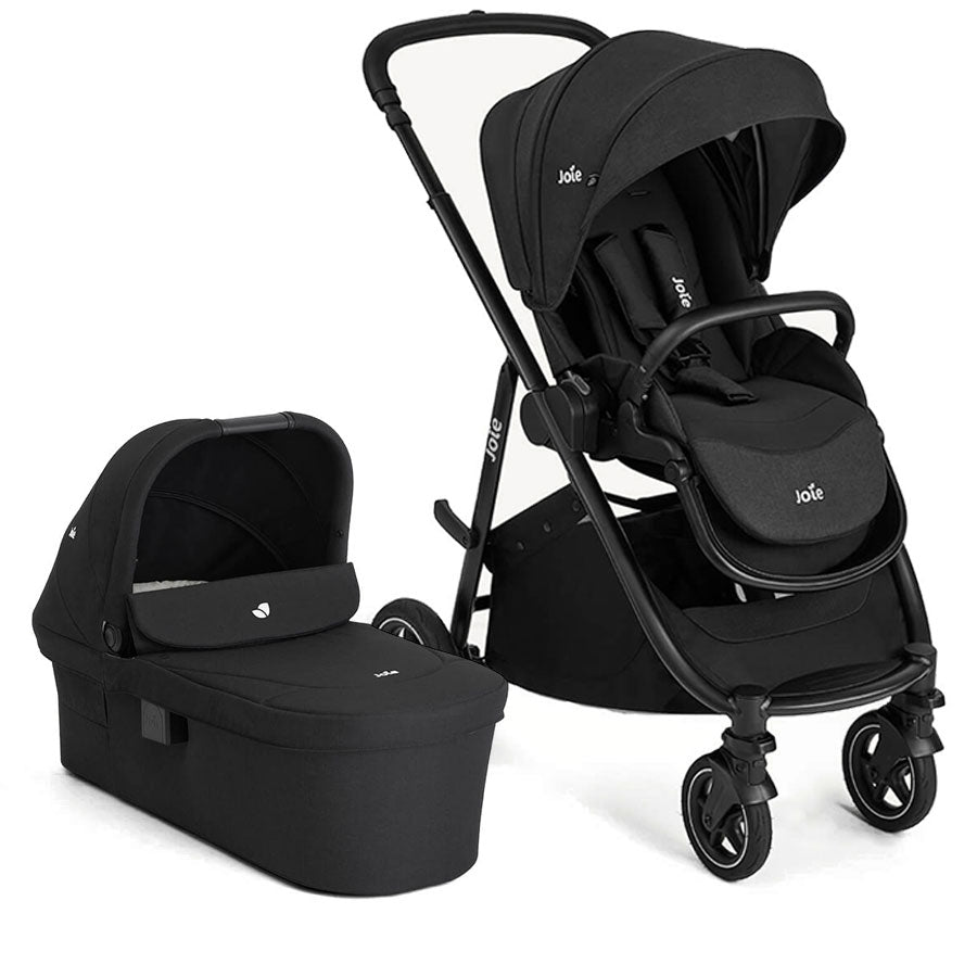 Joie Versatrax with Ramble XL Carrycot - Raven