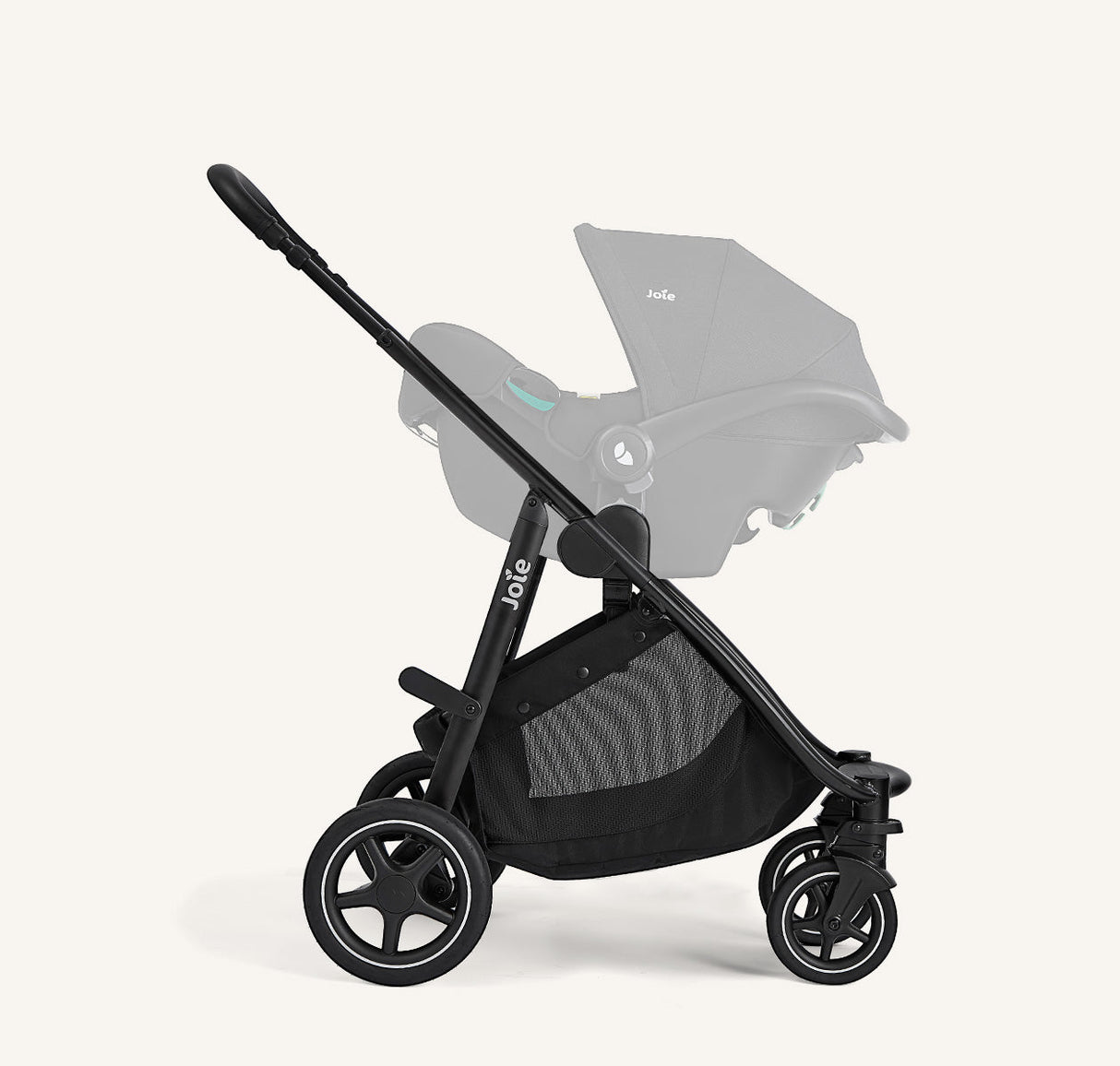 Joie Versatrax with Ramble XL Carrycot - Raven