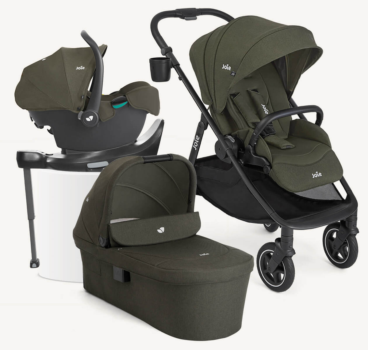 Joie Versadrift On The Go Encore Bundle - Fern