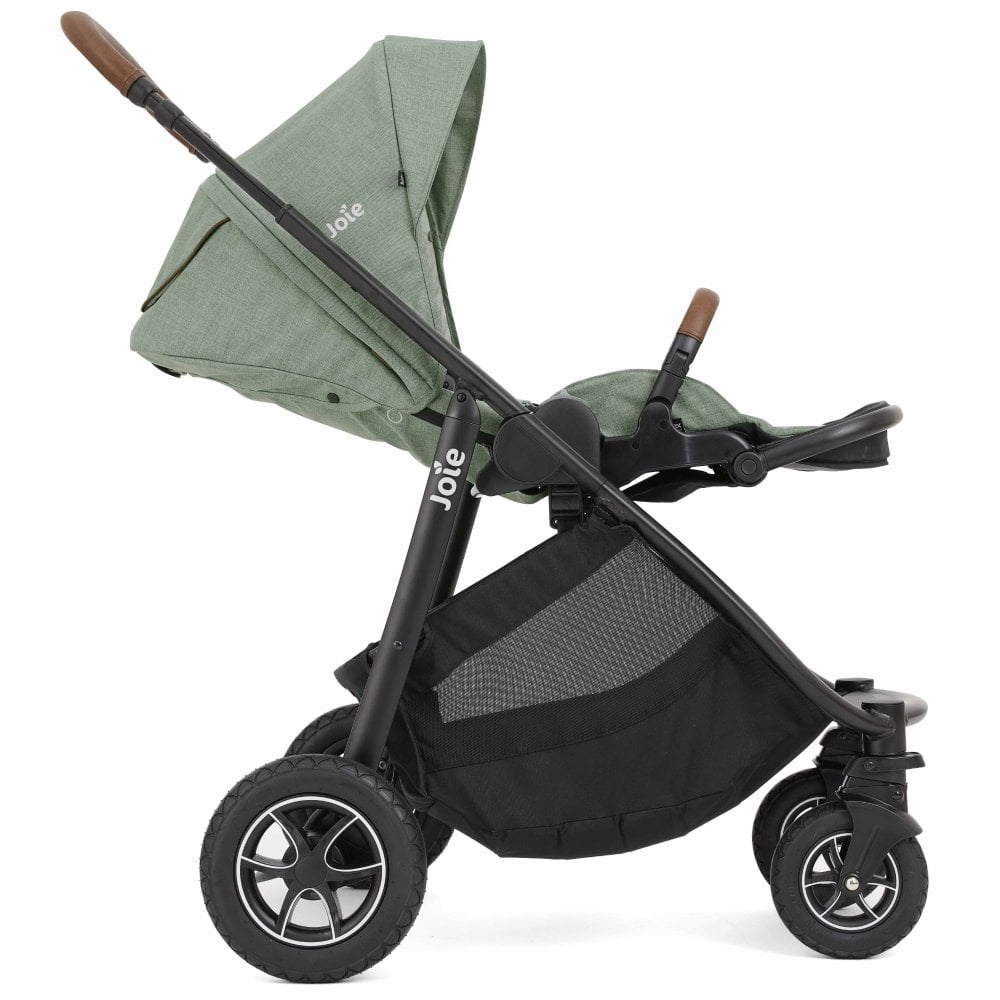 Joie Versatrax with Ramble XL Carrycot - Laurel 8
