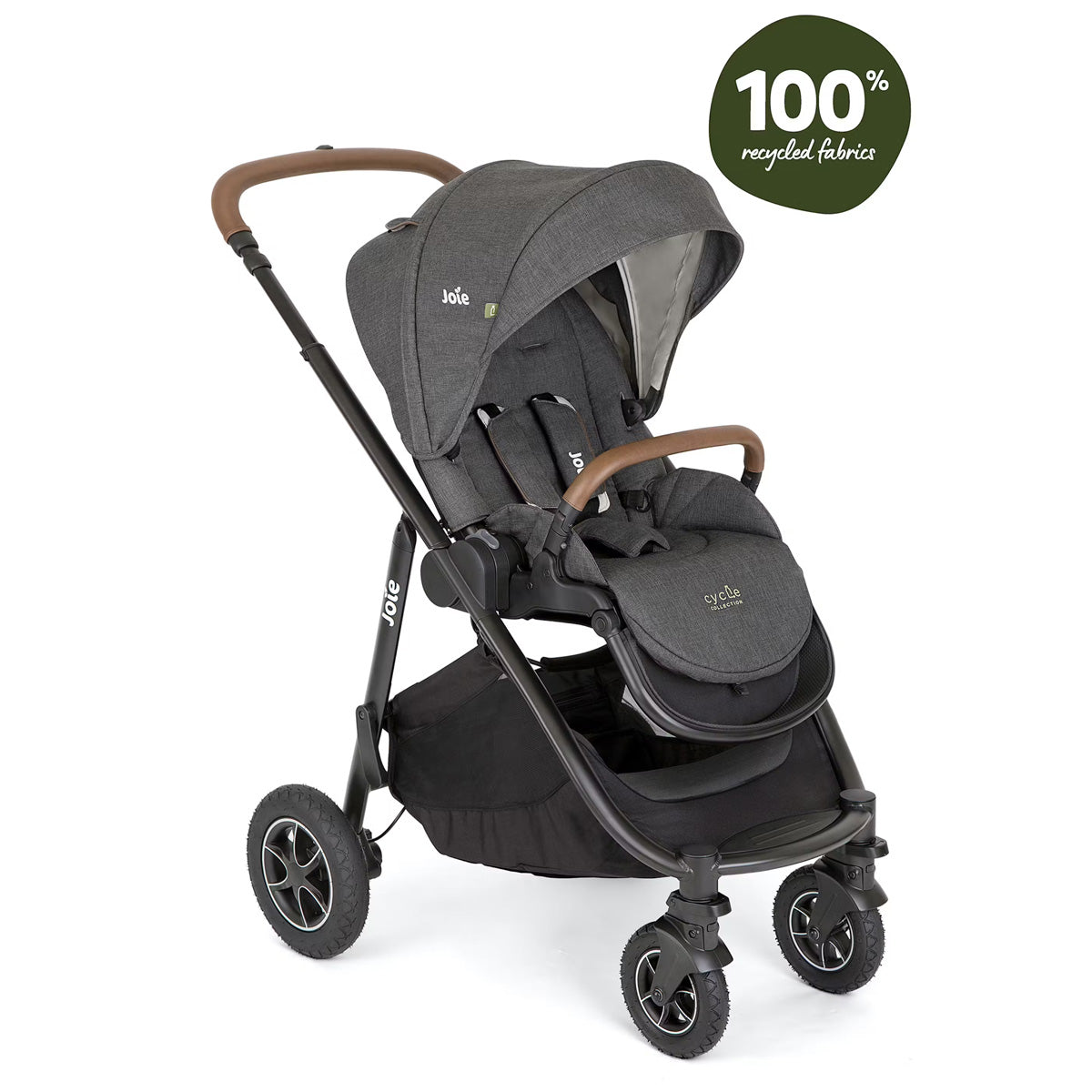 Joie Versatrax Trio Travel System Bundle - Shell Grey 10