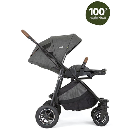 Joie Versatrax Trio Travel System Bundle - Shell Grey 13
