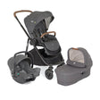 Joie Versatrax Trio Travel System Bundle - Shell Grey 1