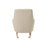 Tutti Bambini Jonah Rocking Chair & Foot Stool - Stone