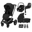 Maxi-Cosi Fame Pebble 360 Pro 2 Travel System Bundle - Twillic Black 1