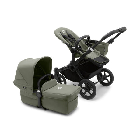 Bugaboo Donkey 5 Mono with Turtle Air Travel System - Black/Forest Green 4
