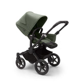 Bugaboo Donkey 5 Mono with Turtle Air Travel System - Black/Forest Green 6