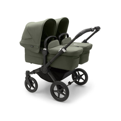Bugaboo Donkey 5 Twin with Turtle Air Travel System - Black/Forest Green 2