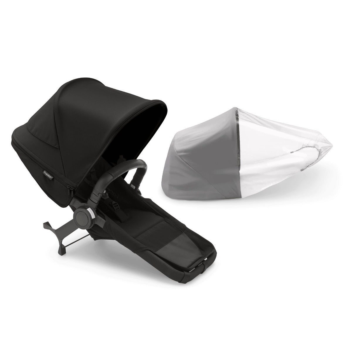 Bugaboo Donkey 5 Duo Extension Set Complete - Midnight Black 1