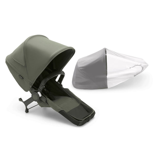 Bugaboo Donkey 5 Duo Extension Set Complete - Forest Green 1