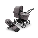 Bugaboo Donkey 5 Mono with Turtle Air Travel System - Graphite/Grey Melange 4