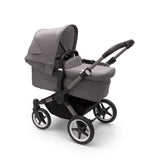 Bugaboo Donkey 5 Mono with Turtle Air Travel System - Graphite/Grey Melange 6
