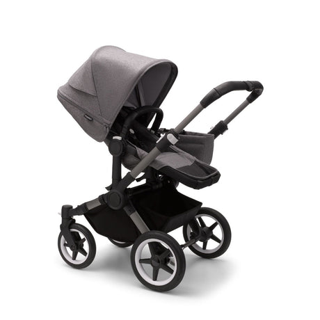 Bugaboo Donkey 5 Mono with Maxi-Cosi Cabriofix iSize Travel System - Graphite/Grey Melange 4