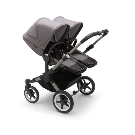 Bugaboo Donkey 5 Duo with Otter 360 Travel System - Graphite/Grey Melange 3