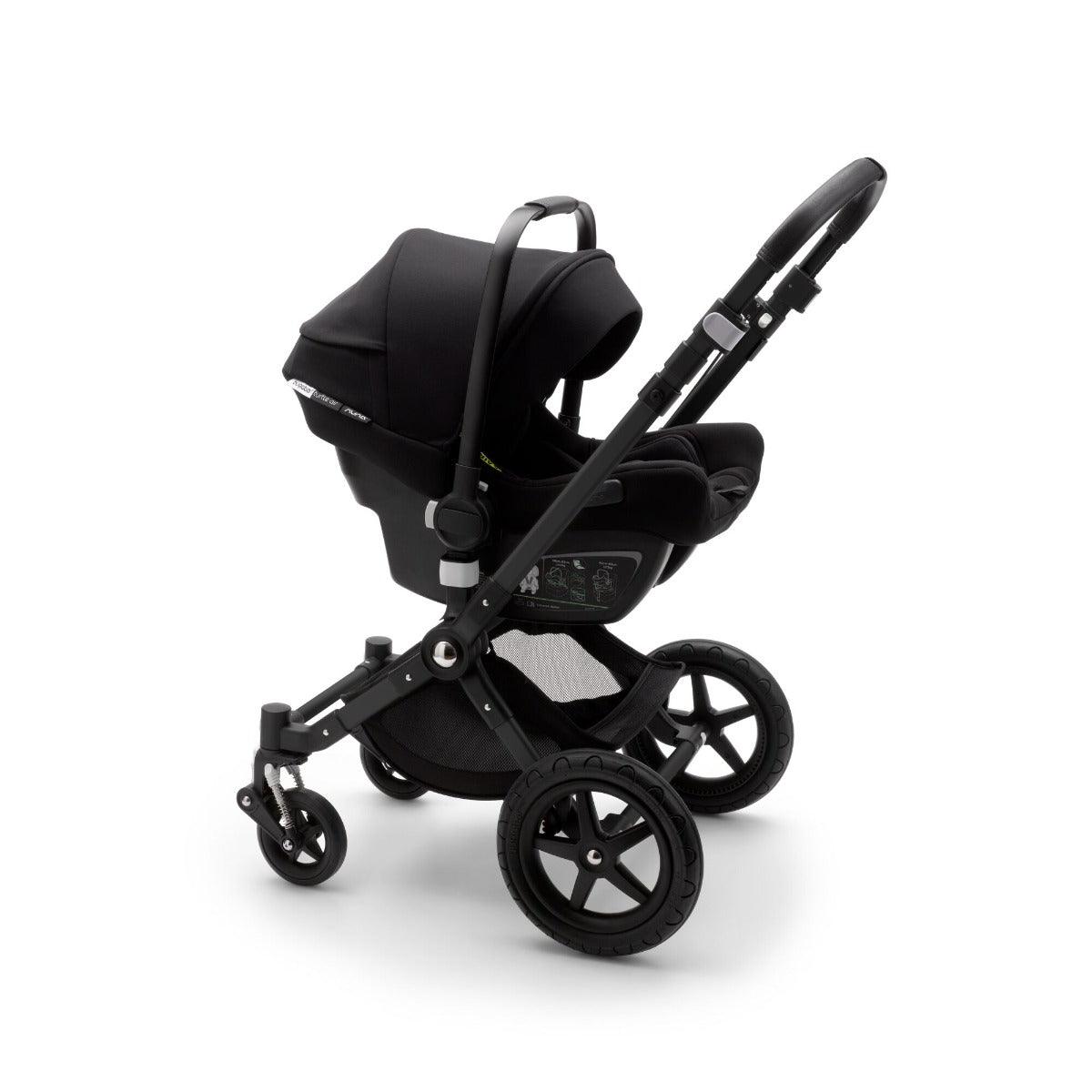 Bugaboo Turtle Air by Nuna Car Seat + 360 Rotating Base - Black 13