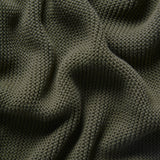 Little Green Sheep Organic Knitted Cellular Baby Blanket Juniper