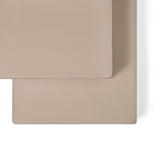 Little Green Sheep Organic Cot & Cot Bed Fitted Sheets in Truffle