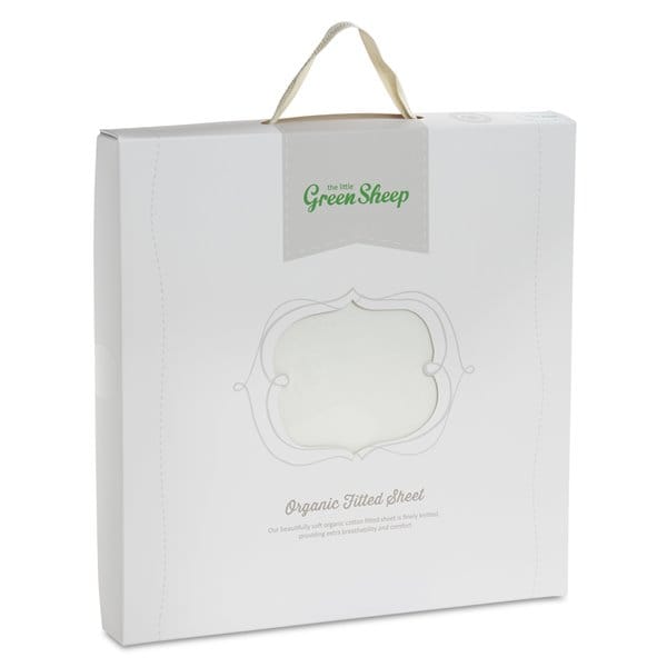 Little Green Sheep Organic Jersey Fitted Sheet To Fit Stokke / Leander Cot 70x120cm
