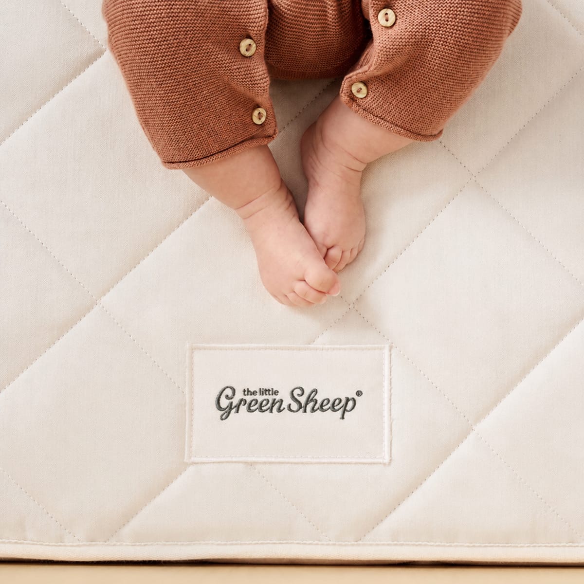 Little Green Sheep Natural Pocket Sprung Cot Mattress 60x120cm