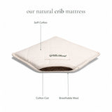 Little Green Sheep Natural Crib Mattress to fit Chicco Dream