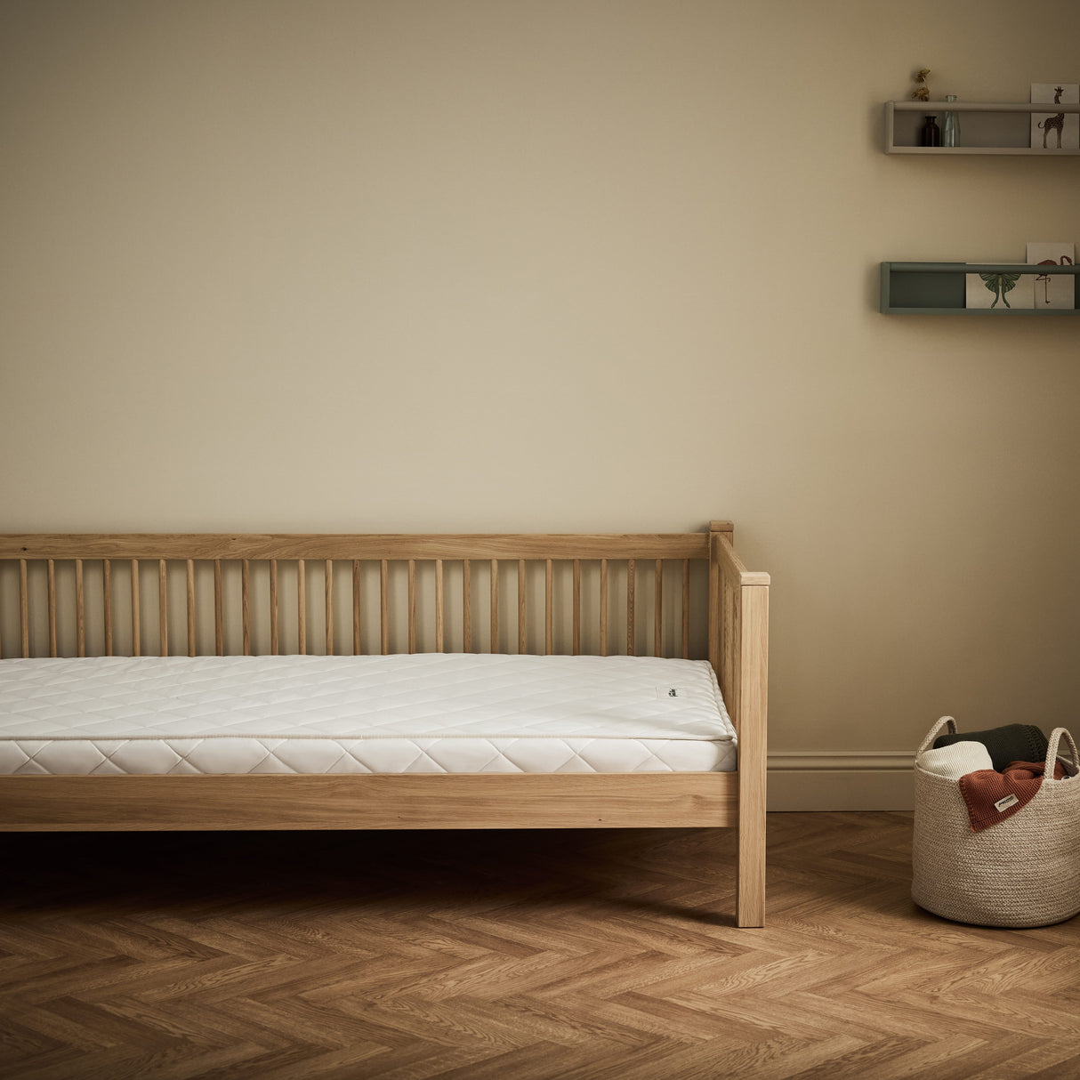 Little Green Sheep Natural Junior Mattress Single Ikea Size 90x200cm