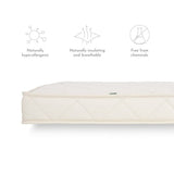Little Green Sheep Twist Natural Toddler Mattress 70x160cm to fit IKEA