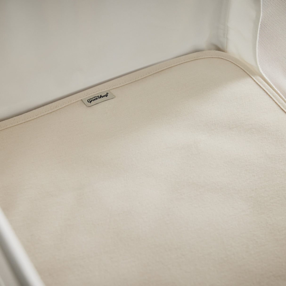 Little Green Sheep Organic Mattress Protector To Fit Stokke Mini Crib 60x75cm