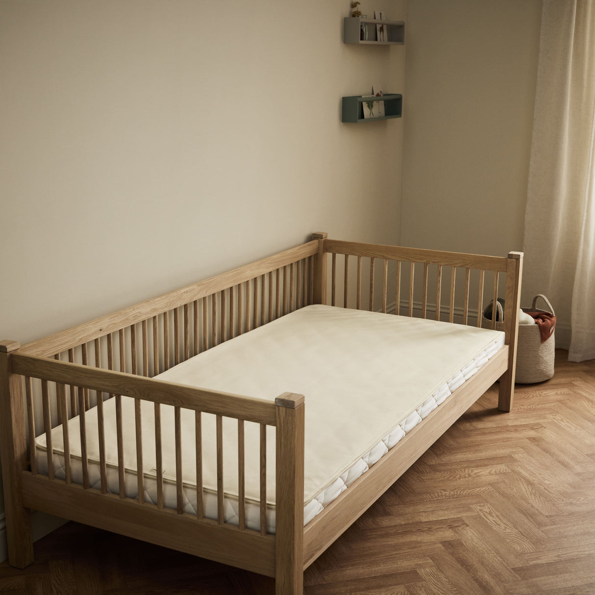 Little Green Sheep Organic Single Mattress Protector 90x190cm