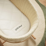 Little Green Sheep Natural Moses Basket Mattress to fit Clair De Lune