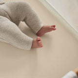 Little Green Sheep Organic Crib Fitted Sheets in Linen