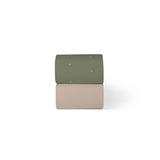 Little Green Sheep Organic Moses Basket Fitted Sheets in Juniper with Sage Rice