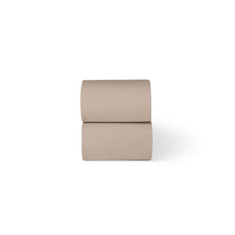 Little Green Sheep Organic Moses Basket Fitted Sheets in Truffle