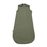 Little Green Sheep Organic Quilt Baby Sleeping Bag in Juniper with Sage Rice - 1.0 Tog