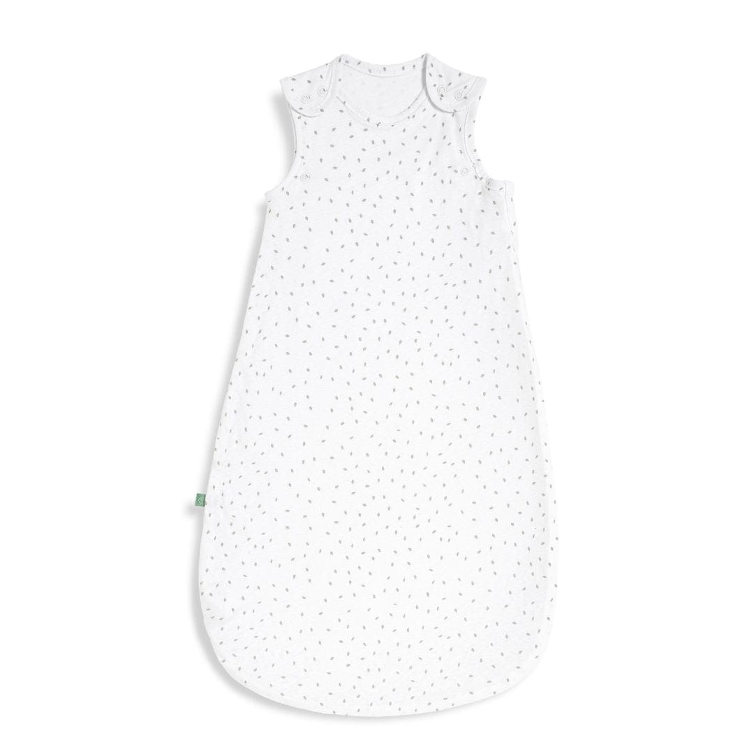 Little Green Sheep Organic Baby Sleeping Bag White Rice - 1.0 Tog