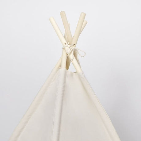 Little Green Sheep Kids Teepee Play Tent - Linen