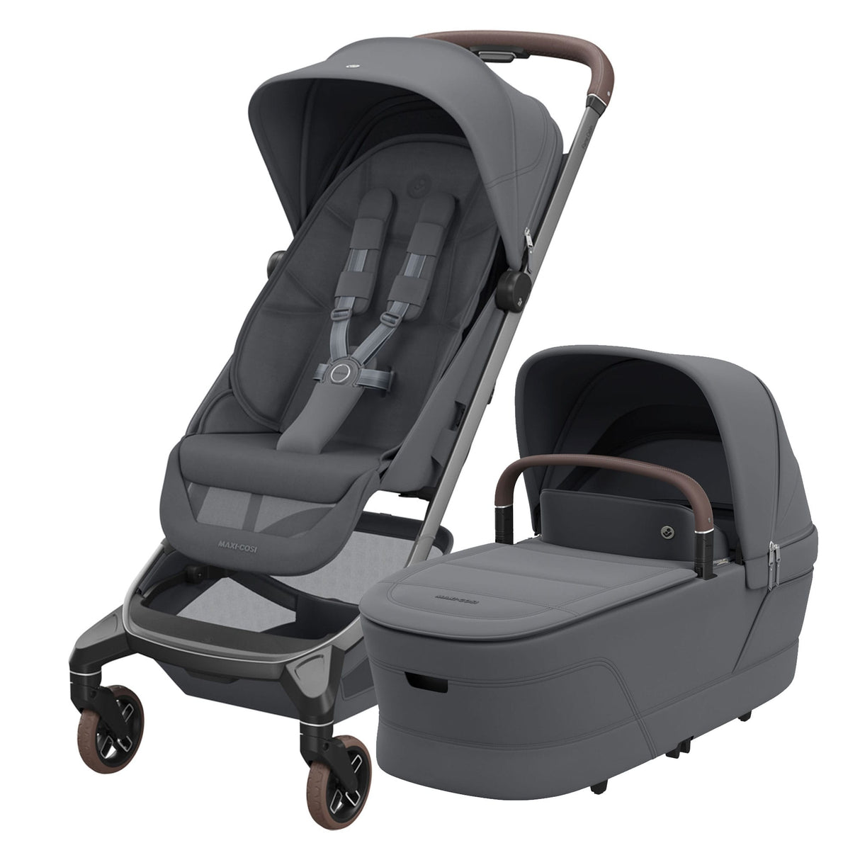 Maxi-Cosi Fame Cabin Complete Pram - Moon Graphite