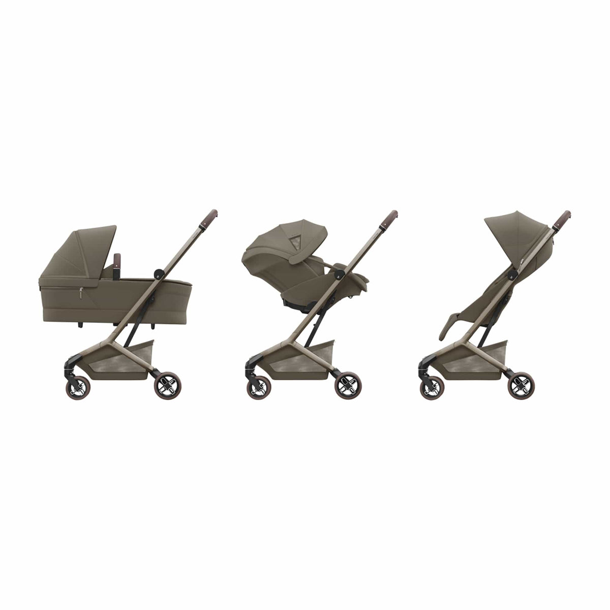 Maxi-Cosi Fame Cabin Complete Pram - Oak Truffle