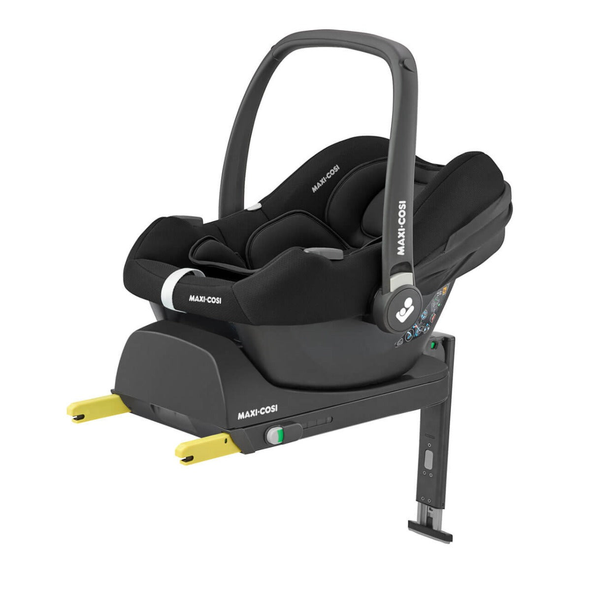 iCandy Peach 7 Twin Pushchair Travel System Bundle with Maxi-Cosi Cabriofix iSize Car Seat & Base - Truffle 8