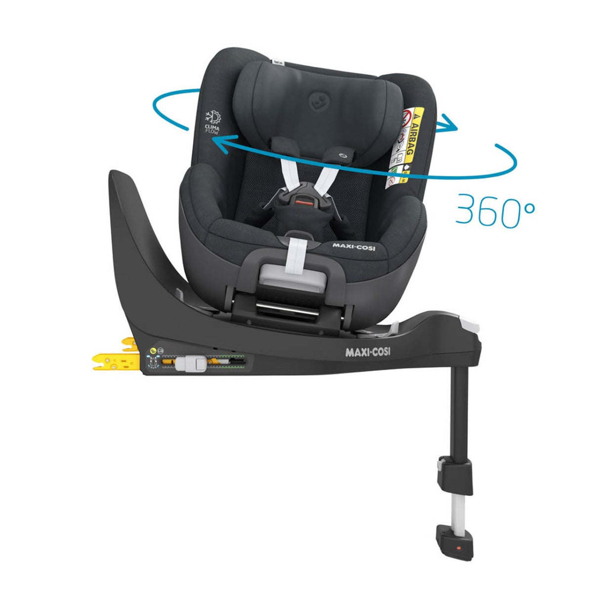 Maxi-Cosi Complete Pebble 360 + Pearl 360 + FamilyFix 360 Bundle 8