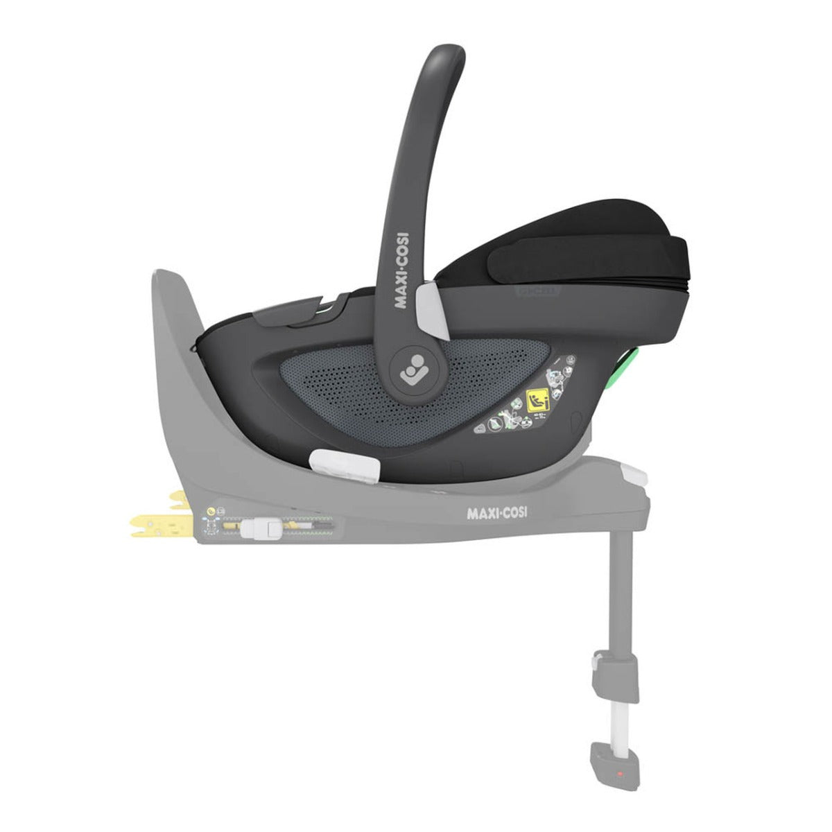 iCandy Peach 7 Twin Pushchair Travel System Bundle with Maxi-Cosi Pebble 360 iSize Car Seat & Base - Coco 11