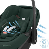 Maxi-Cosi Pebble 360 Pro2 Car Seat  - Twillic Green