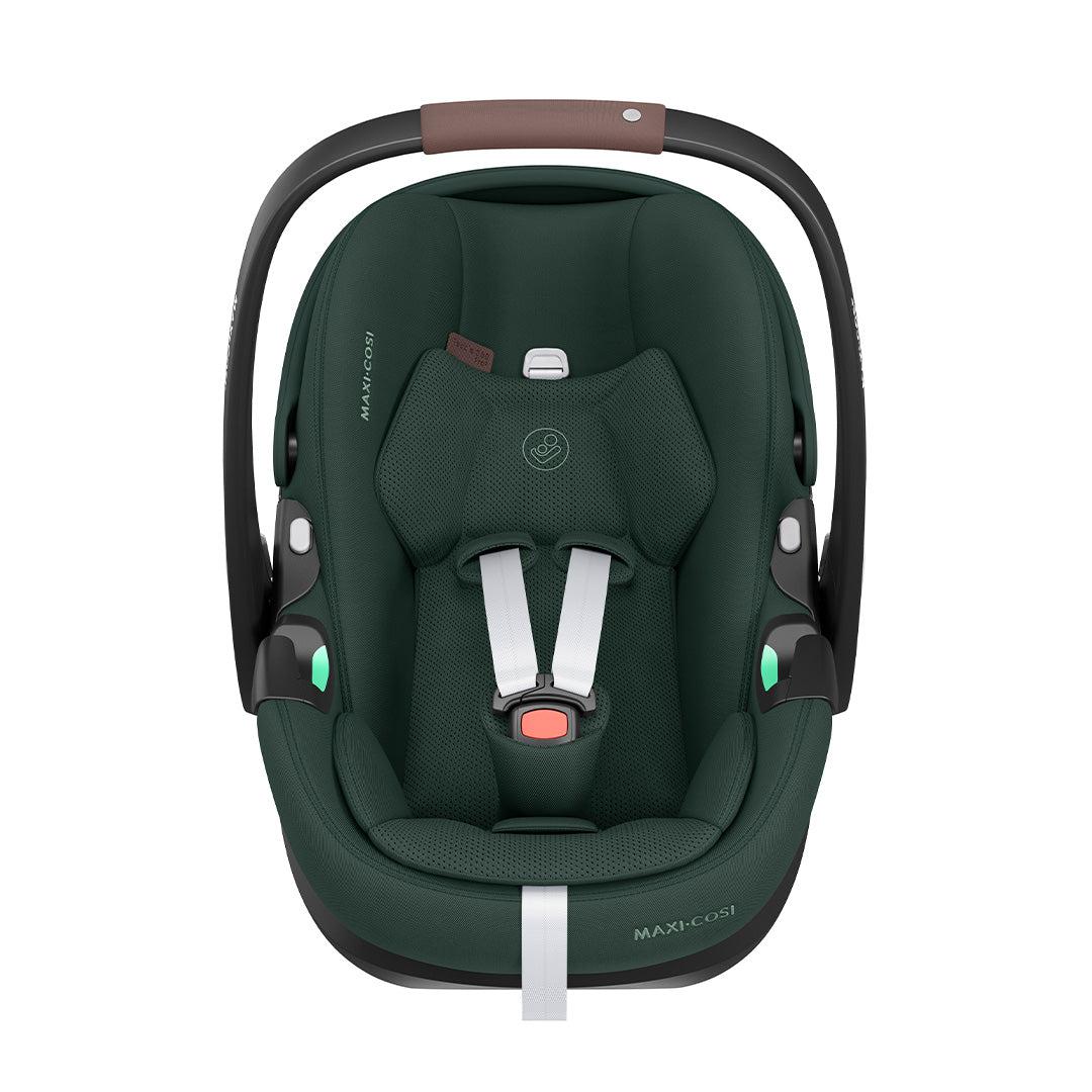 Maxi-Cosi Pebble 360 Pro 2 Car Seat  + Familyfix 360 Pro Isofix Base - Twillic Green