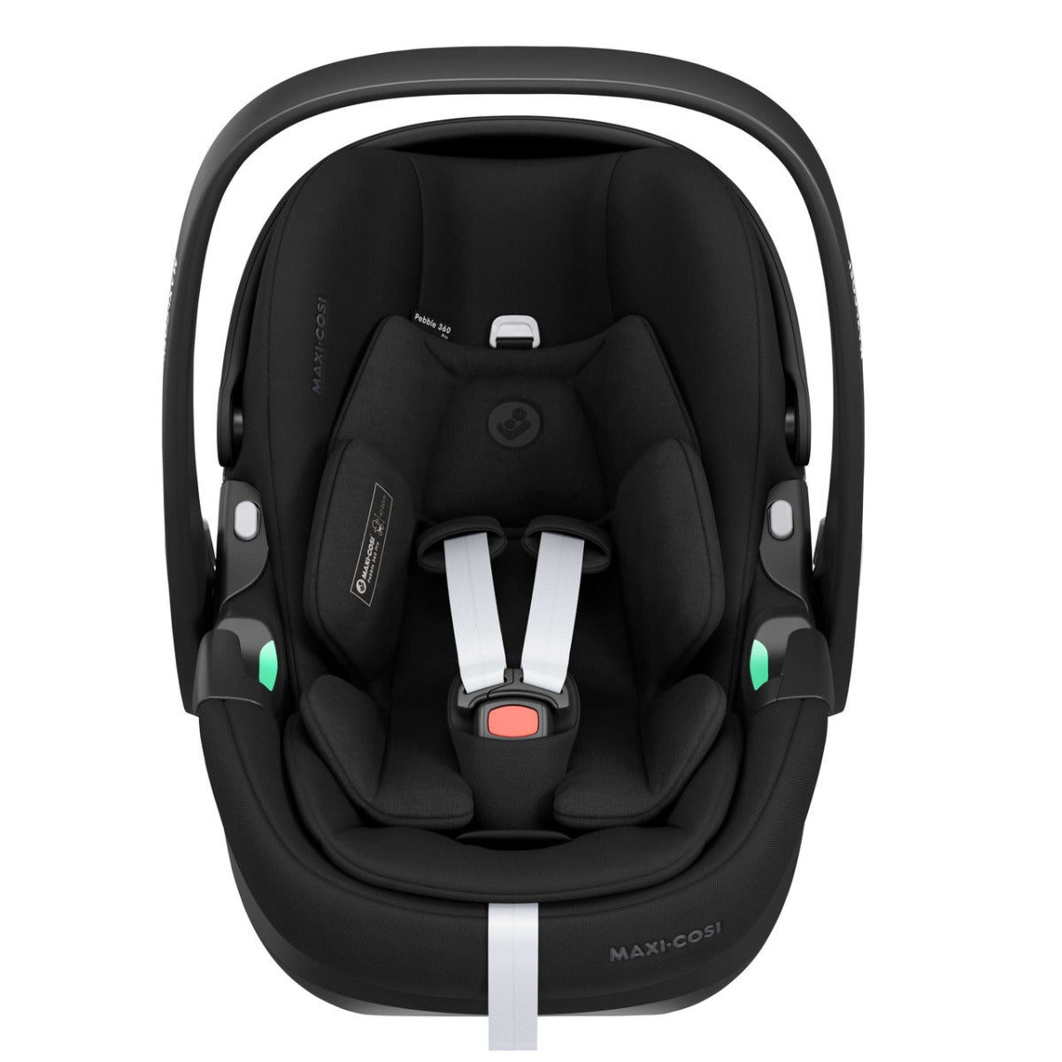 iCandy Peach 7 Twin Pushchair Travel System Bundle with Maxi-Cosi Pebble 360 Pro2 iSize Car Seat & Base - Black Edition 12