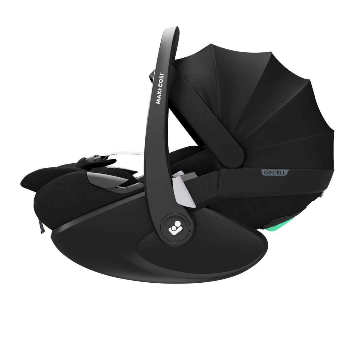 iCandy Peach 7 Twin Pushchair Travel System Bundle with Maxi-Cosi Pebble 360 Pro2 iSize Car Seat & Base - Black Edition 13